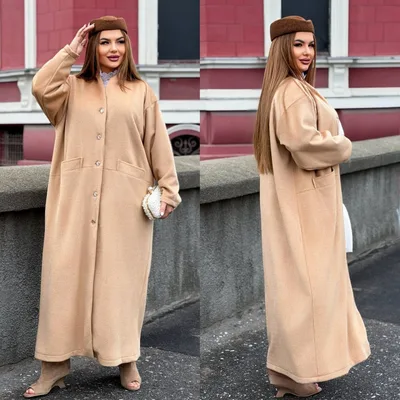 Пальто жіноче пухнасте